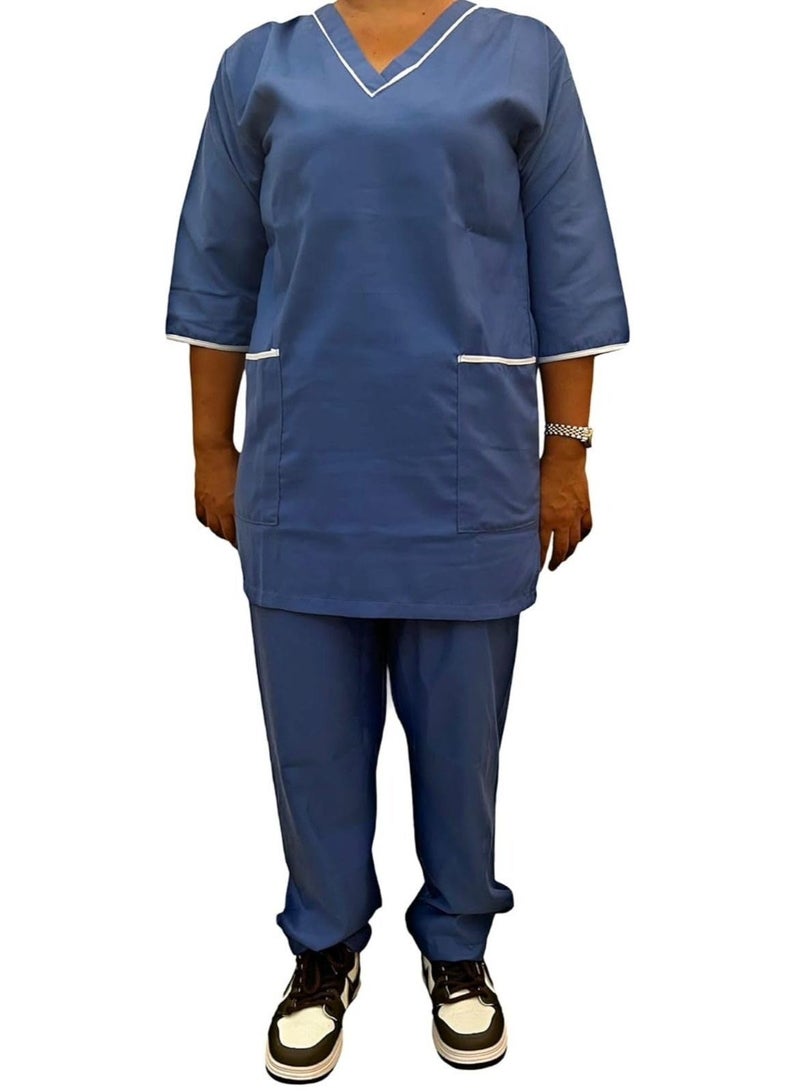 1home Professional Healthcare Domestic Worker Scrub Set 2piece - Image 3