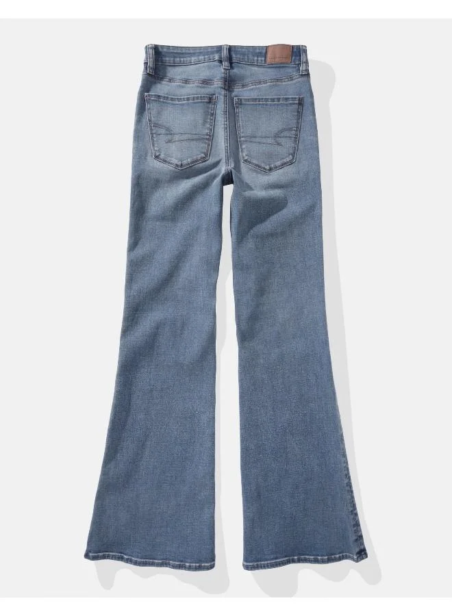 American Eagle AE Next Level Super High-Waisted Flare Jean
