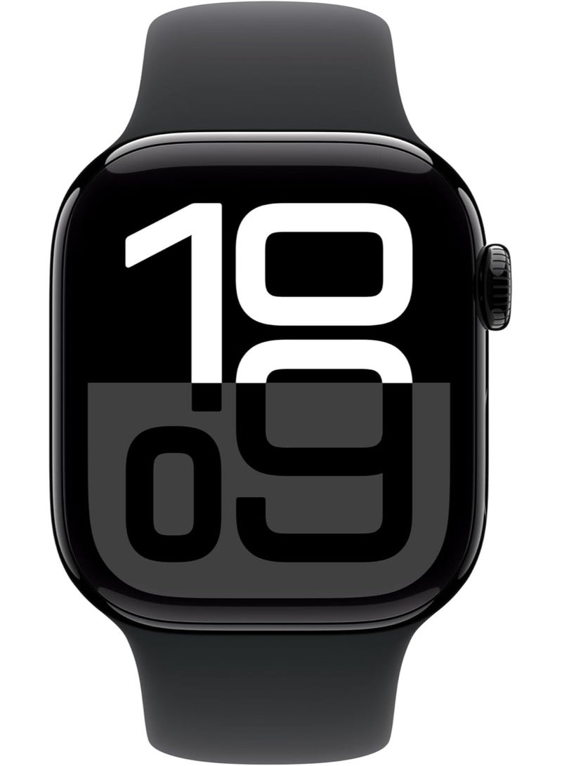 في & حول ساعة ذكية X10 Series 10 Wearfit Pro بشاشة 2.2 بوصة SUPER AMOLED مع خاصية إلغاء القفل والدردشة بالذكاء الاصطناعي وGPT وGPS وNFC وبلوتوث V5 وشاحن لاسلكي - اسود - Image 2