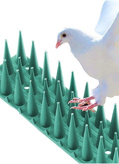 URbazaar 10 Pieces Sets Bird Spikes Upgraded Cat Repellent For Pigeon Cat And Small Animals - Protect Your Sofa Garden Outdoor Walls Anti Theft Climb Plastic Security Fence Spikes  - Image 2