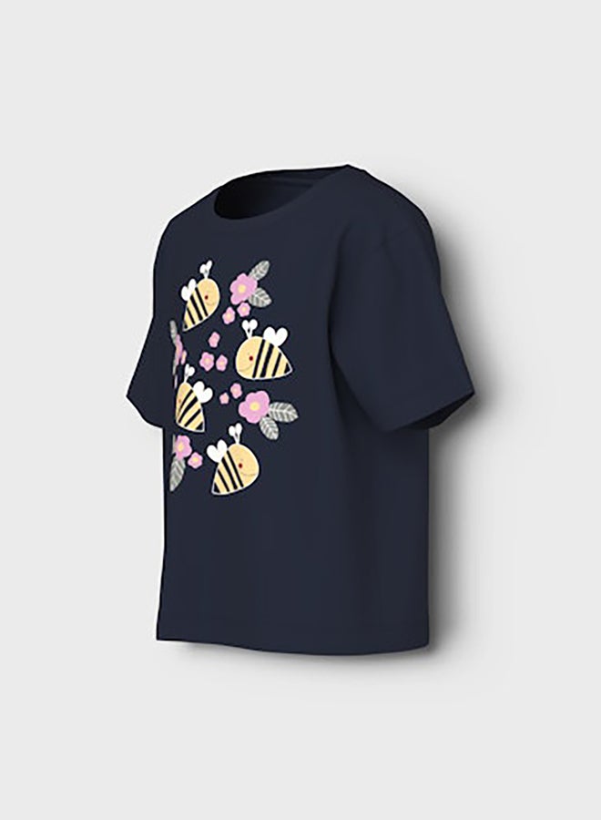 NAME IT Kids Girls Bee Top - Image 2