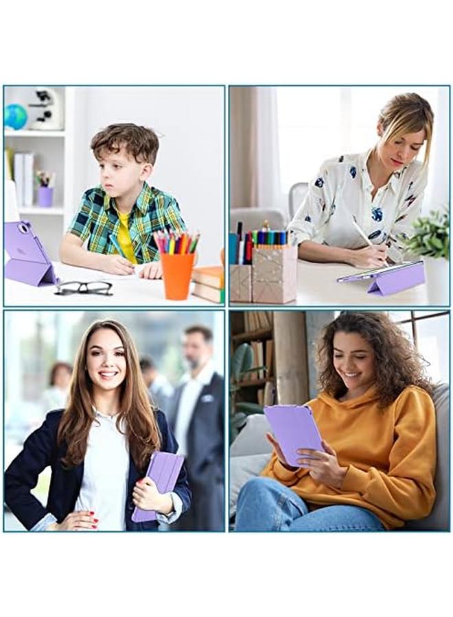 Procases Smart Case For Ipad Mini 7 A17 Pro 2024 Ipad Mini 6 2021 8.3 Inch Ipad Mini 7Th 6Th Generation Case Hard Back Cover Case For Ipad Mini 8.3" 7Th Gen A2995 6Th Gen A2567 A2568 A2569 Purple - Image 4