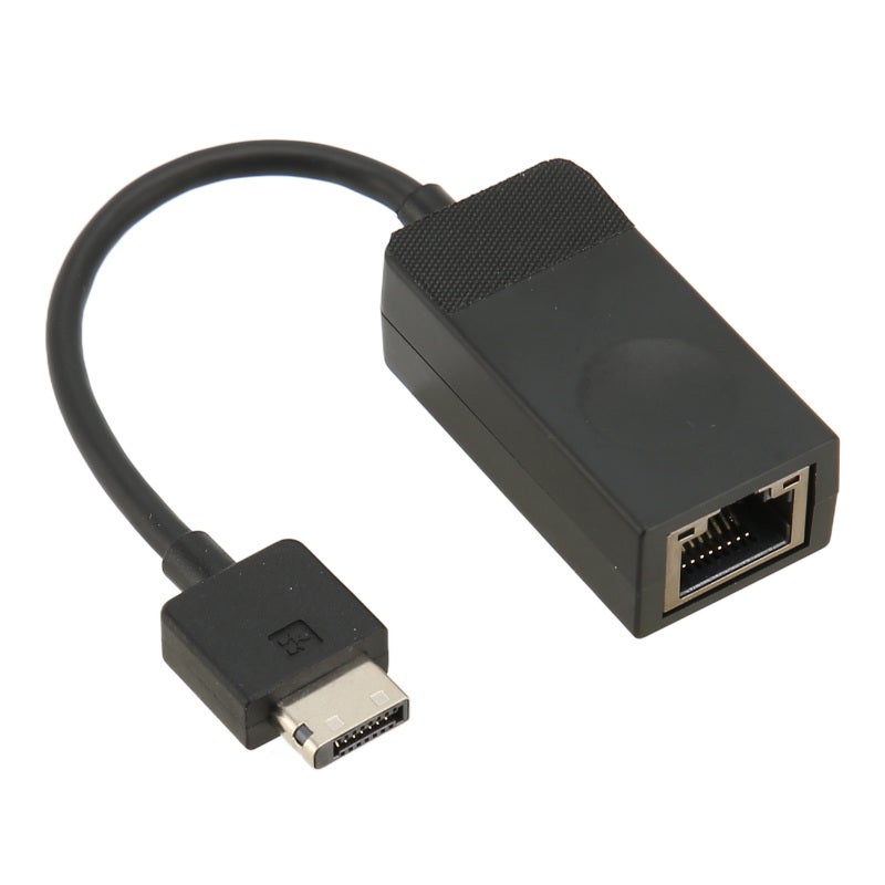 RJ45 Ethernet Adapter 01YU026 Female Connector 10/100Mbps - Plug and Play RJ45 Network Adapter for ThinkPad Selected Systems - Image 1
