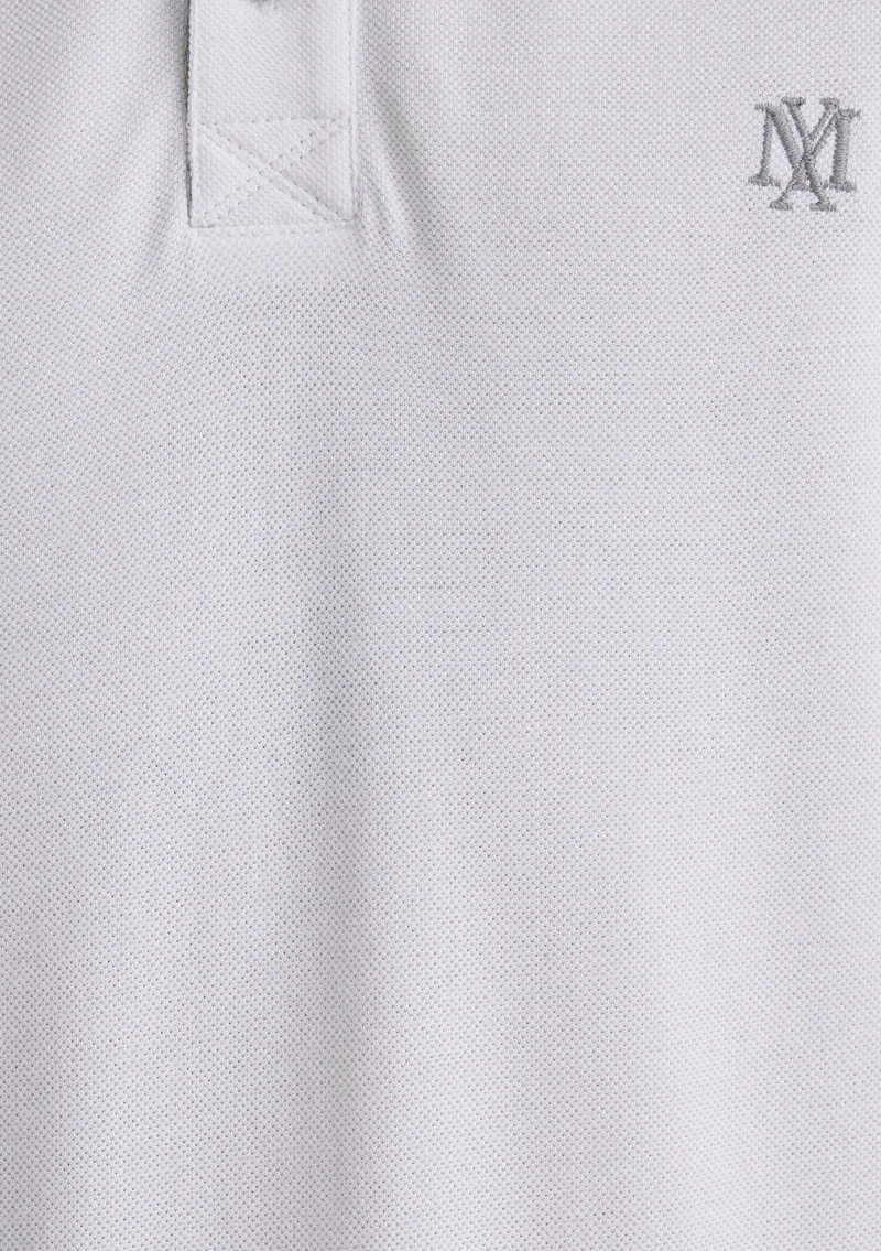 MAVI Collar Detailed White Polo