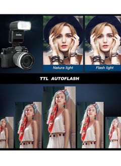 Godox TT350S Flash Speedlite for Sony Camera, 2.4G Wireless GN36 1/8000s HSS TTL Camera Flash Compatible for Sony Camera A7 A7R A7S A7-II A7-III A7R-II A7R-III A7S-II A6300 A6000 etc  - Image 4