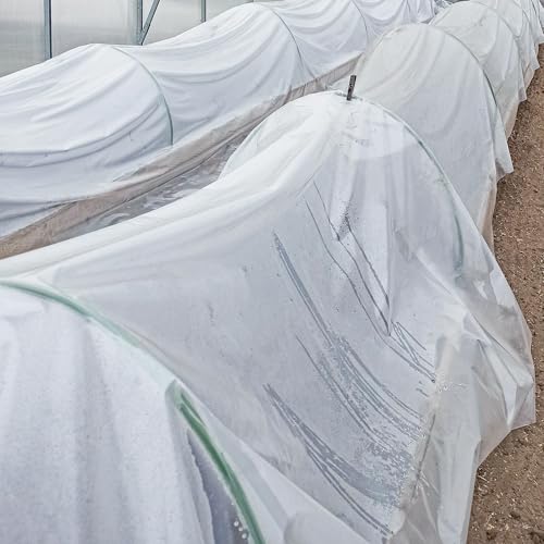 warmfarm 6 Mil Clear Greenhouse Plastic Sheeting,Transparent Plastic Film for Greenhouse, UV Resistant Polyethylene Film for Farm,Garden (8ftx12ft) - Image 4