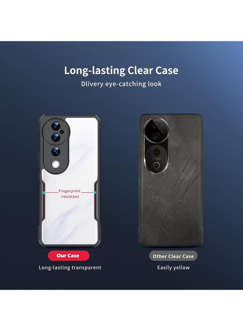 General For Vivo V40 /V40 Pro Case, Camera Lens Protection, Back Cover, TPU Shockproof Airbag, Bumper, Phone Case, Anti-Yellowing, Ultra Slim Case  - Image 5