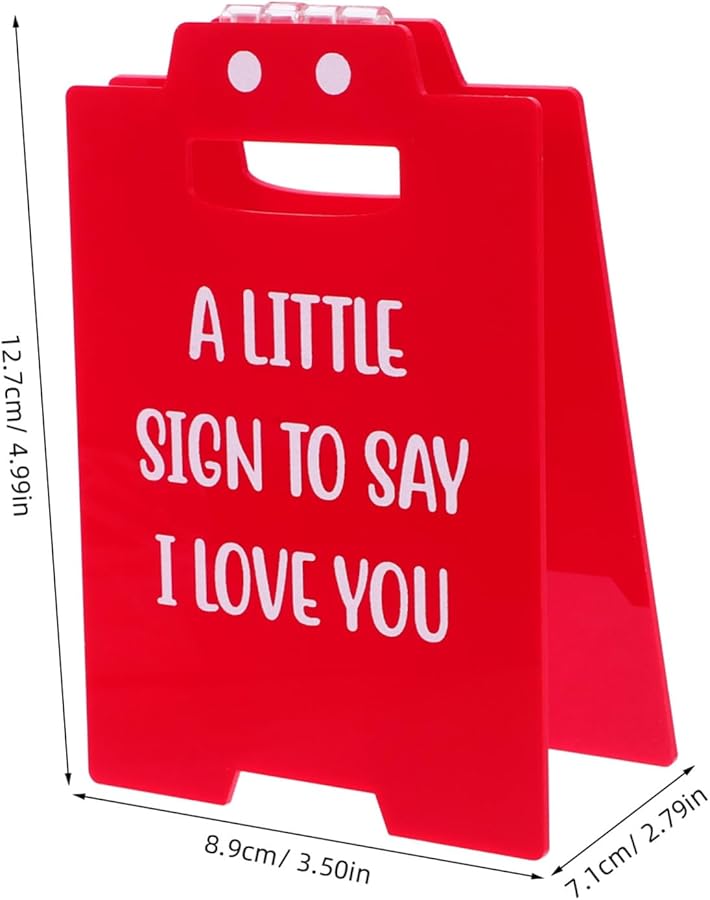 Romantic Acrylic Desk Sign Ornament Unique Wedding Gift For Husband Wife Home Office - Image 3