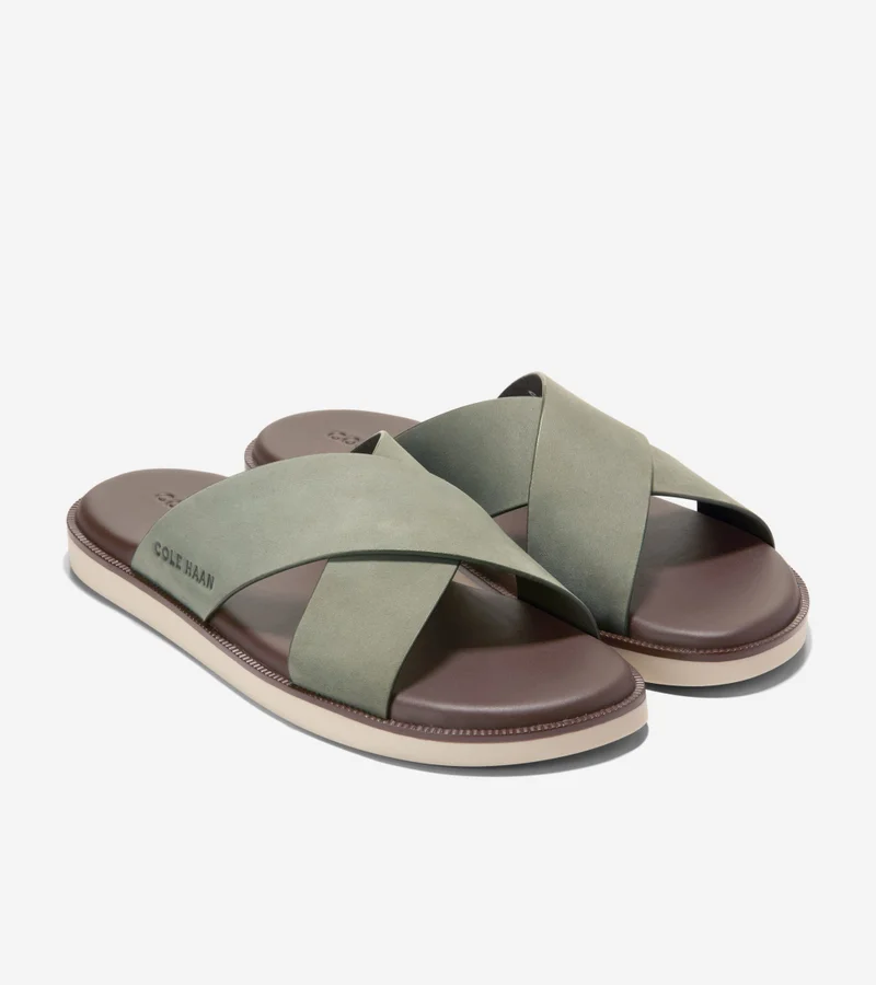 Cole Haan  Men's Nantucket Cross Strap Sandals for Men | Best Price UAE