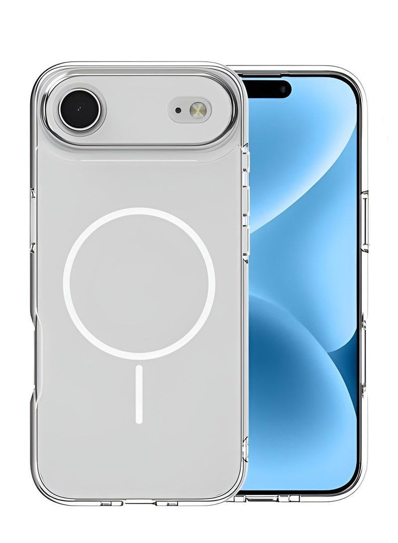 iPhone 17 Air Case Cover Clear Magsafe Non-Yellowing Case iPhone 17 Air Bumper Drop Protection Scratch-Resistant Cover For iPhone 17 Air Cover - Image 1