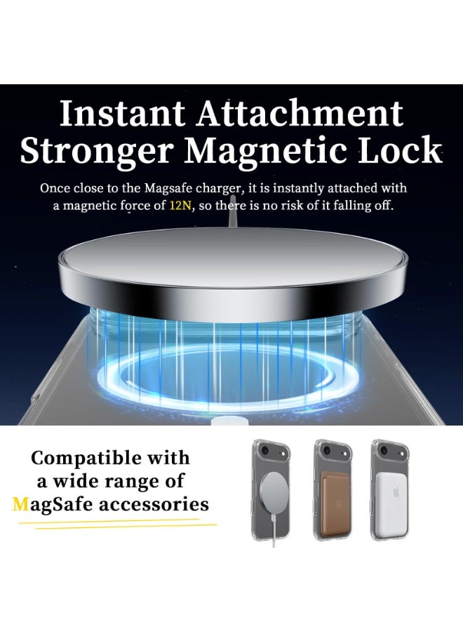 iPhone 17 Air Case Cover Clear Magsafe Non-Yellowing Case iPhone 17 Air Bumper Drop Protection Scratch-Resistant Cover For iPhone 17 Air Cover - Image 4