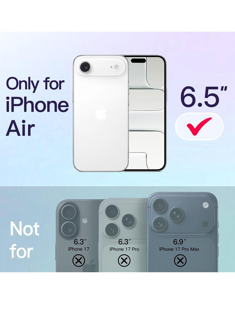 iPhone 17 Air Case Cover Clear Magsafe Non-Yellowing Case iPhone 17 Air Bumper Drop Protection Scratch-Resistant Cover For iPhone 17 Air Cover - Image 2