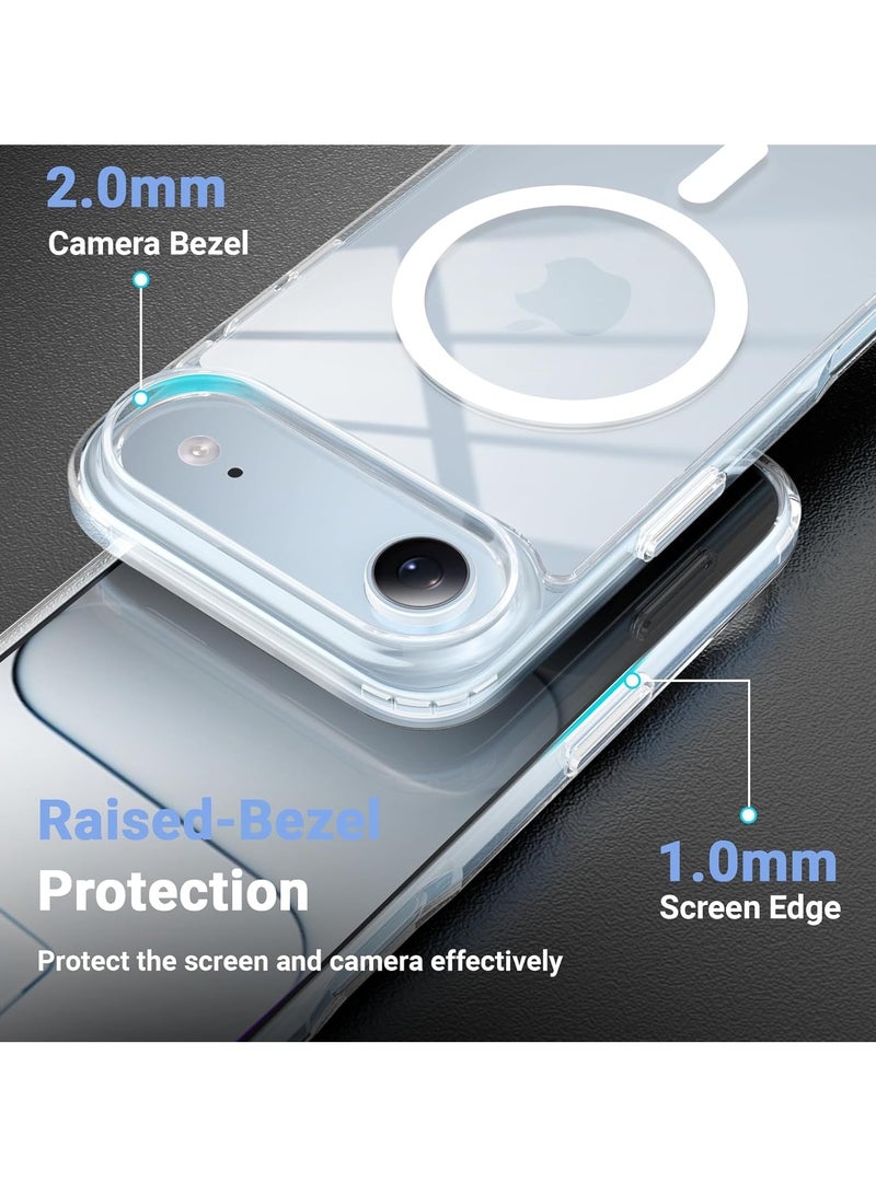 iPhone 17 Air Case Cover Clear Magsafe Non-Yellowing Case iPhone 17 Air Bumper Drop Protection Scratch-Resistant Cover For iPhone 17 Air Cover - Image 3