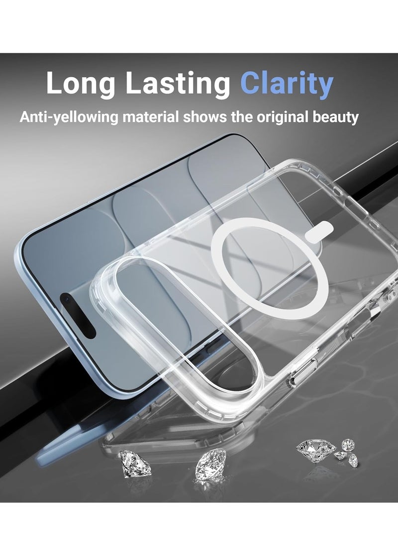 iPhone 17 Air Case Cover Clear Magsafe Non-Yellowing Case iPhone 17 Air Bumper Drop Protection Scratch-Resistant Cover For iPhone 17 Air Cover - Image 5