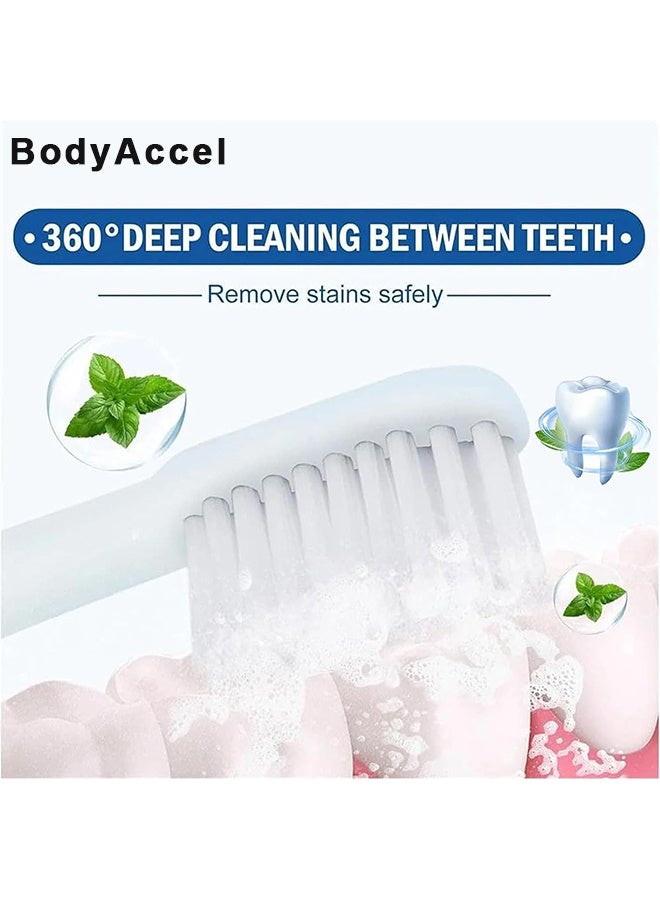 بودي أكسيل معجون أسنان بالنياسيناميد لتبييض الأسنان، بإزالة مكثفة للبقع وتركيبة طبيعية خالية من الفلورايد لطيفة لتبييض الأسنان والعناية باللثة لنفس منعش من بودي اكسل - Image 5