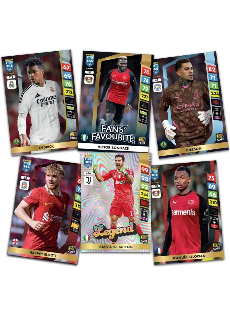 Panini Adrenalyn Fifa 365 - 2025 Official Trading Card Football Cards - 20 Packs (120 Cards) - pzsku/Z1D03229D5F721F52EF5BZ/45/_/1737454755/41063876-953c-4627-8a10-1cf2d56f949f