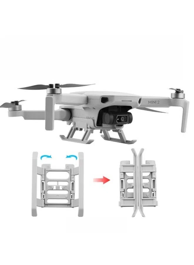 Beauenty Suitable for DJI Yu MINI/SE increased tripod MINI 2/4K UAV foldable landing gear bracket accessories - Image 1