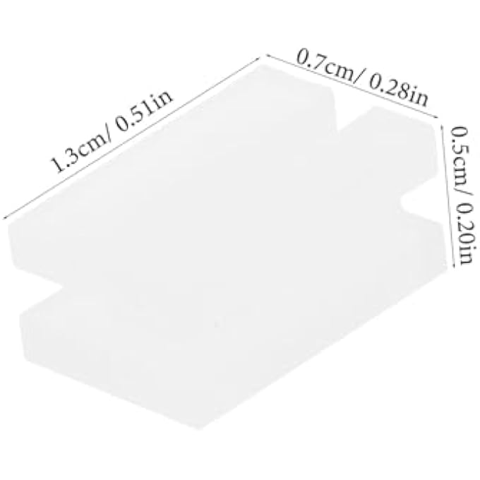 10PCS RADIATOR ANTI VIBRATION INSERTS - DURABLE PLASTIC CLIPS FOR RADIATOR BRACKETS - EFFECTIVE NOISE REDUCTION AND PROTECTION FOR RADIATOR COMPONENTS WHITE - Image 3