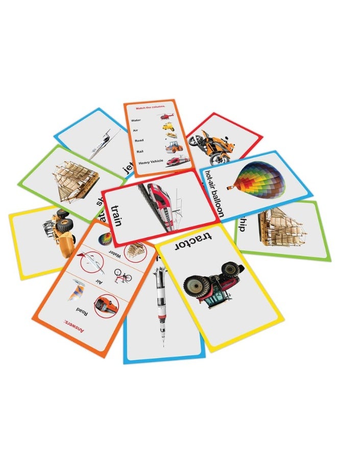 My First Flash Cards Transport : 30 Early Learning Flash Cards For Kids  - Image 5