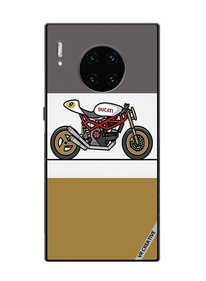VR CREATIVE Protective Case Cover For Huawei Mate 30 Pro Ducati Design Multicolour - Image 1