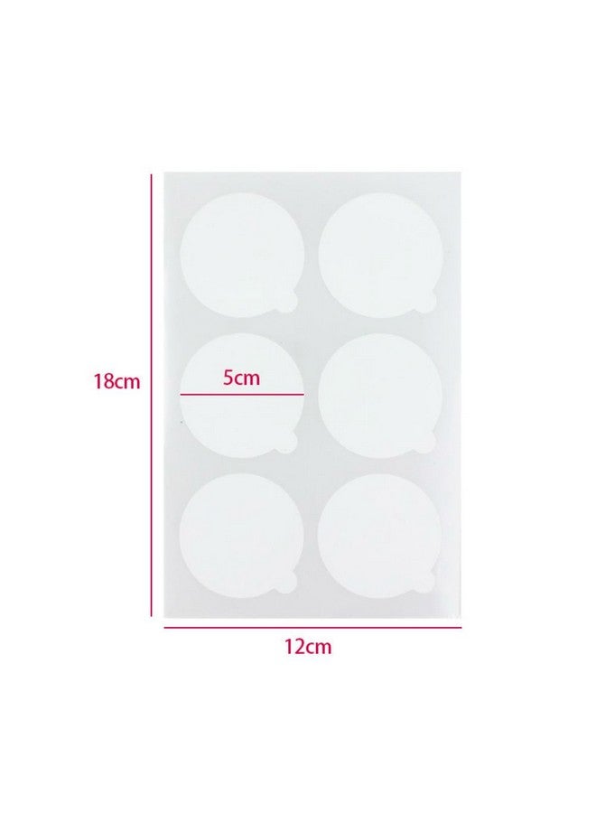 AKOAK 108 Pieces 5Cm Disposable Eyelash Extension Glue Holder Adhesive Glue Pallet Sticker Pads - Image 3