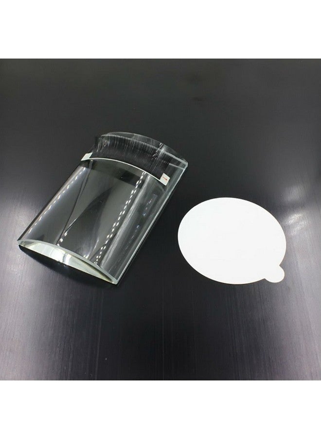 AKOAK 108 Pieces 5Cm Disposable Eyelash Extension Glue Holder Adhesive Glue Pallet Sticker Pads - Image 2