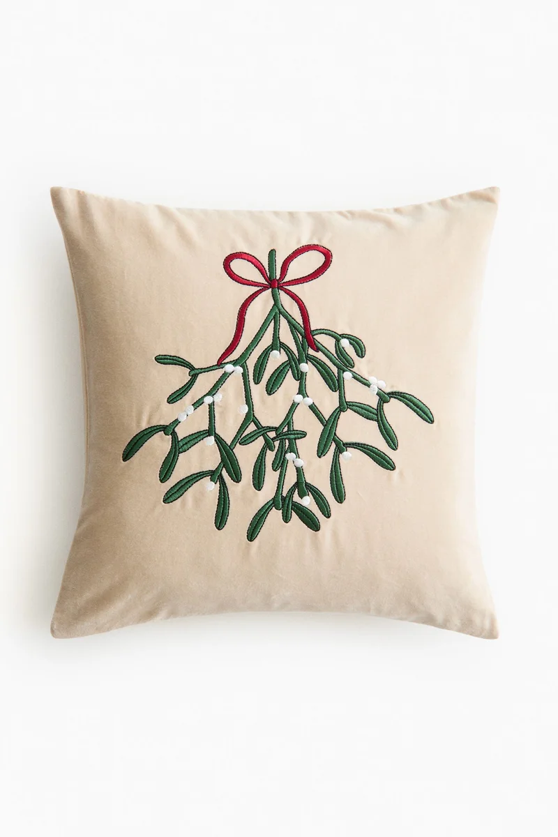 H&M Velvet cushion cover