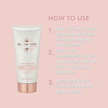 Bellamianta Glycolic Body Scrub with AHA Blend Unique Triple Action Technology for the Ultimate Tough Tan Remover Skin Exfoliator Wash with Seabuckthorn 200ml - Image 3