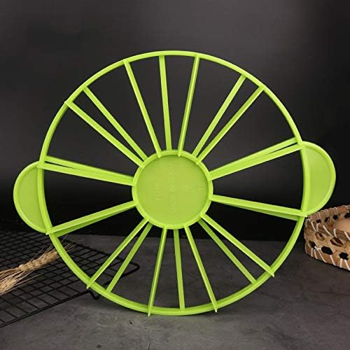 XIAOHONG 2Pcs Double Sided Cake Portion Marker 1012 and 1416 Slices Round Cake Slice  Pie Slicer Marker Pie Cutters Cake Divider Cheesecake Cutter Baking Tool for 10 Inch Diameter - Image 2