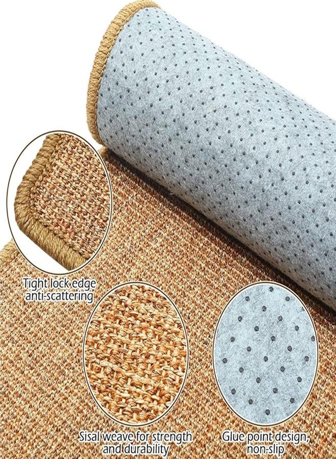 Oncpcare 2PCS Rabbit Scratch Mat Natural Bunny Scratching Pad Claws and Teeth Care Rabbit Mats for Cages Chew Toys for Bunny Pet Cage Bedding for Biting Sleeping Nesting, 16x12 - Image 5