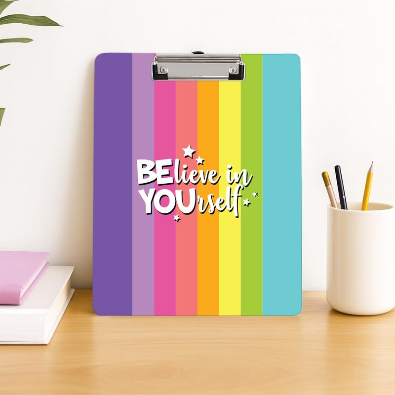 Articious لوحة رسم وكتابة واختبار مع مشبك (الحجم - 24x36 سم) متينة وخفيفة الوزن للمكتب والمدرسة والجامعة - QTS 3 - Image 1