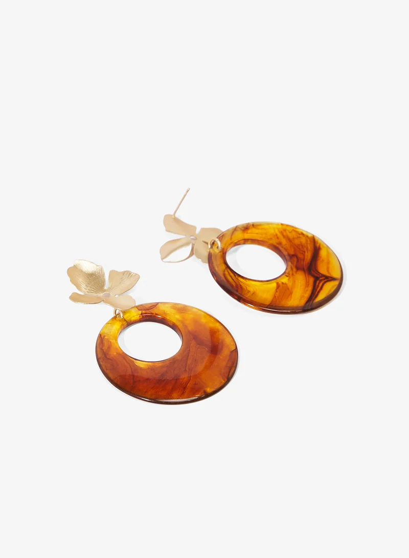 ELLA Resin Statement Earrings