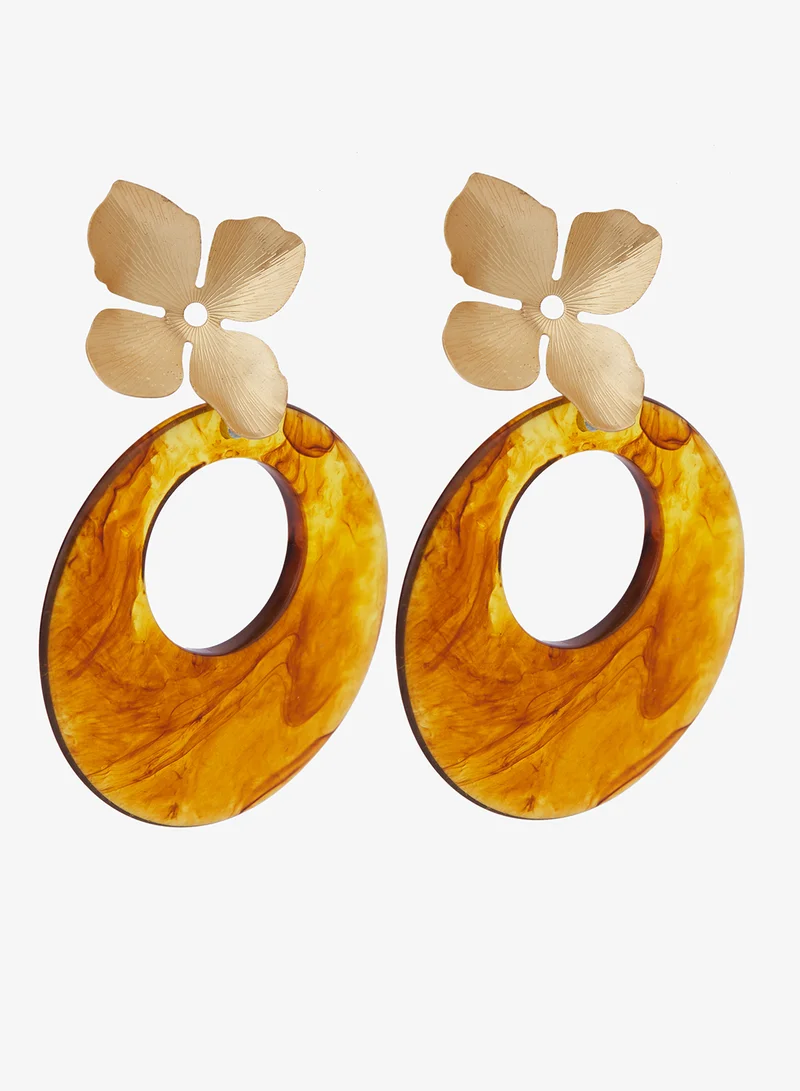 ELLA Resin Statement Earrings