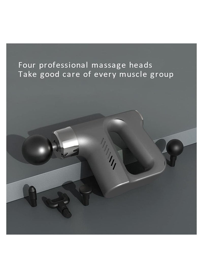Massage Gun Fascial Gun Muscle Massager Deep Tissue Percussion Massager Body Relax Pain Relief Electric Therapy Gun for Fitness Relaxer - Image 2