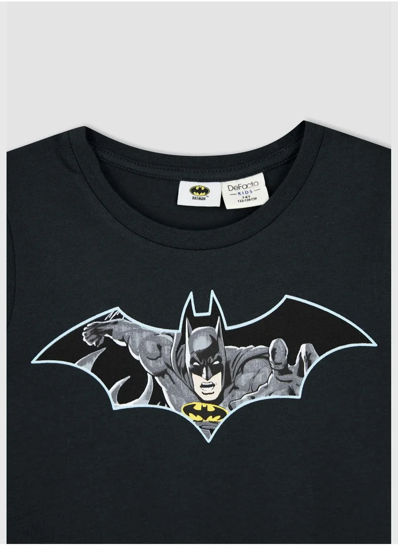 ديفاكتو Regular Fit Sleeveless Batman Print Vest