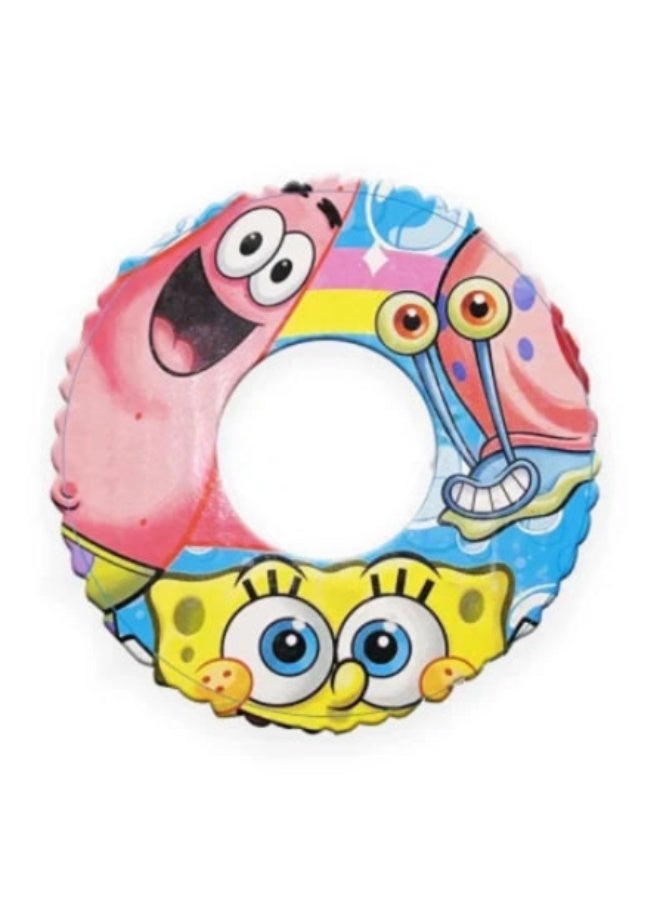 Kids SpongeBob Inflatable Swim Ring Float
