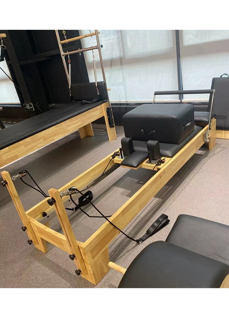Other Manufacturer Pilates Multifunctional Yoga Bed.Pilates Core Bed.Fitness Equipment.Pilates Training Bed.Strength Adjustment.Solid Wood  - Image 3