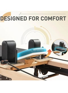 Other Manufacturer Pilates Multifunctional Yoga Bed.Pilates Core Bed.Fitness Equipment.Pilates Training Bed.Strength Adjustment.Solid Wood  - Image 4