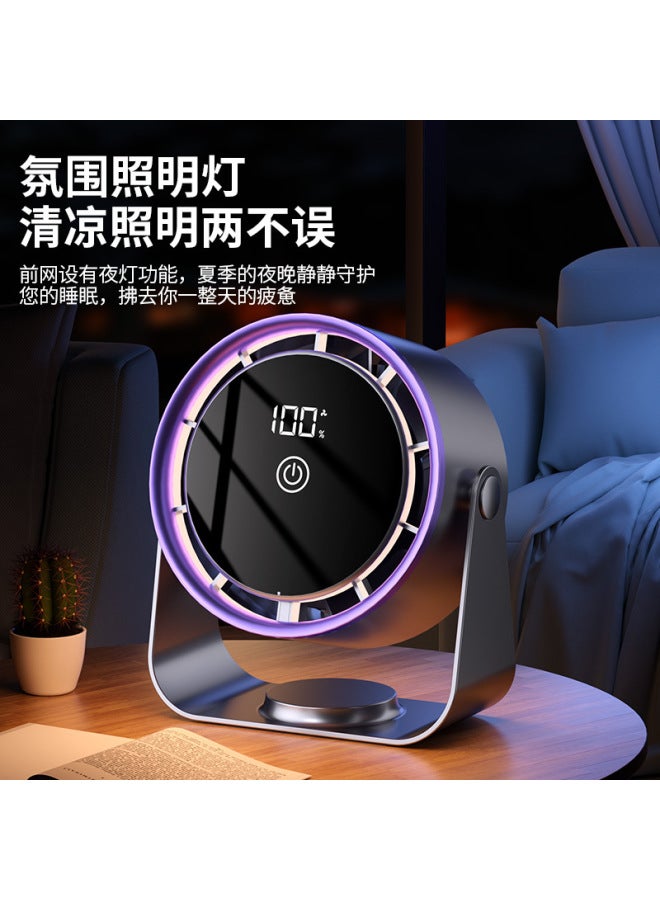 New Desktop Fan USB Air Circulation Fan Office Student High-Speed 100-Speed Desktop Small Fan - Image 3