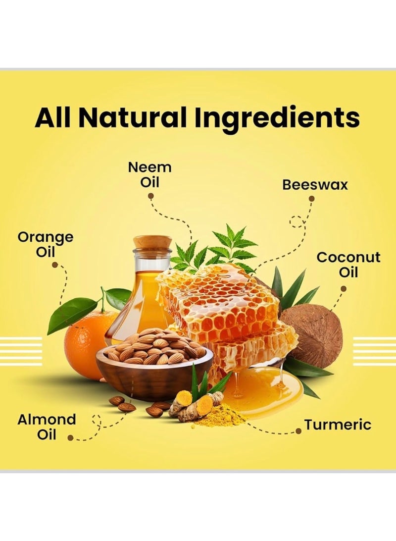 Bark out Loud Vivaldis Bark Out Loud - Natural Beeswax Paw Butter - Oil-Infused Moisturizer for Cats and Kittens - Soothes and calms minor cracks in paws, elbows, and sore feet - 30g - Image 2