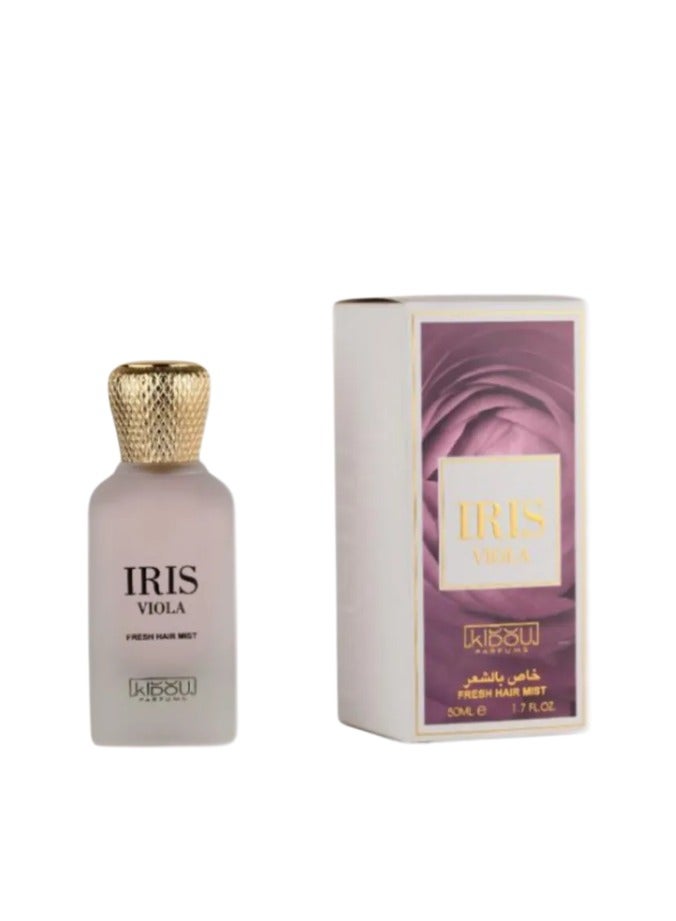 KIDOU PARFUMS Iris Viola Fresh Hair Mist - 50ml | Oriental Floral Fragrance for Men u0026 Women - Image 1