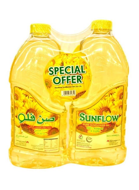 Pure Sunflower Oil, Pack Of 2