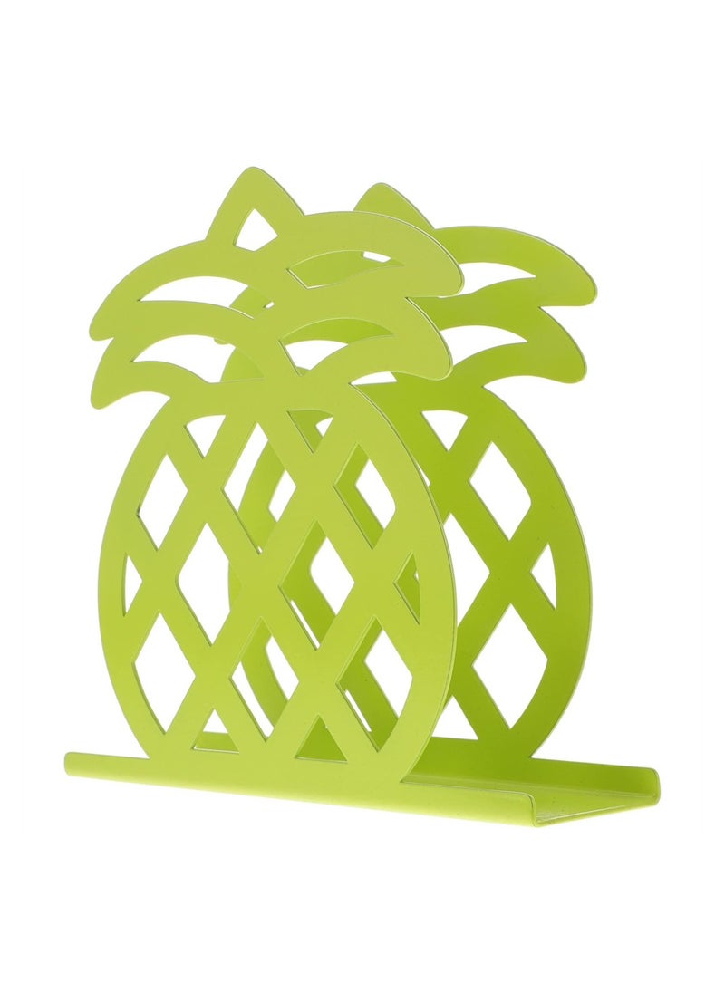 Excefore Napkin Holders, Metal Napkin Holders, Pineapple Design Napkin Holders, Cutout Design Freestanding Napkin Dispenser, Suitable for Tabletop, Kitchen, Picnic, Parties  - Image 1