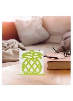 Excefore Napkin Holders, Metal Napkin Holders, Pineapple Design Napkin Holders, Cutout Design Freestanding Napkin Dispenser, Suitable for Tabletop, Kitchen, Picnic, Parties  - Image 3