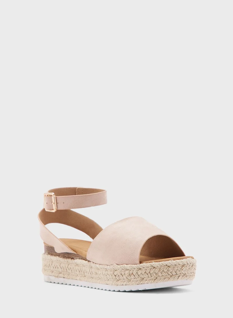 Truffle Flatform Espadrille Wedge Sandal