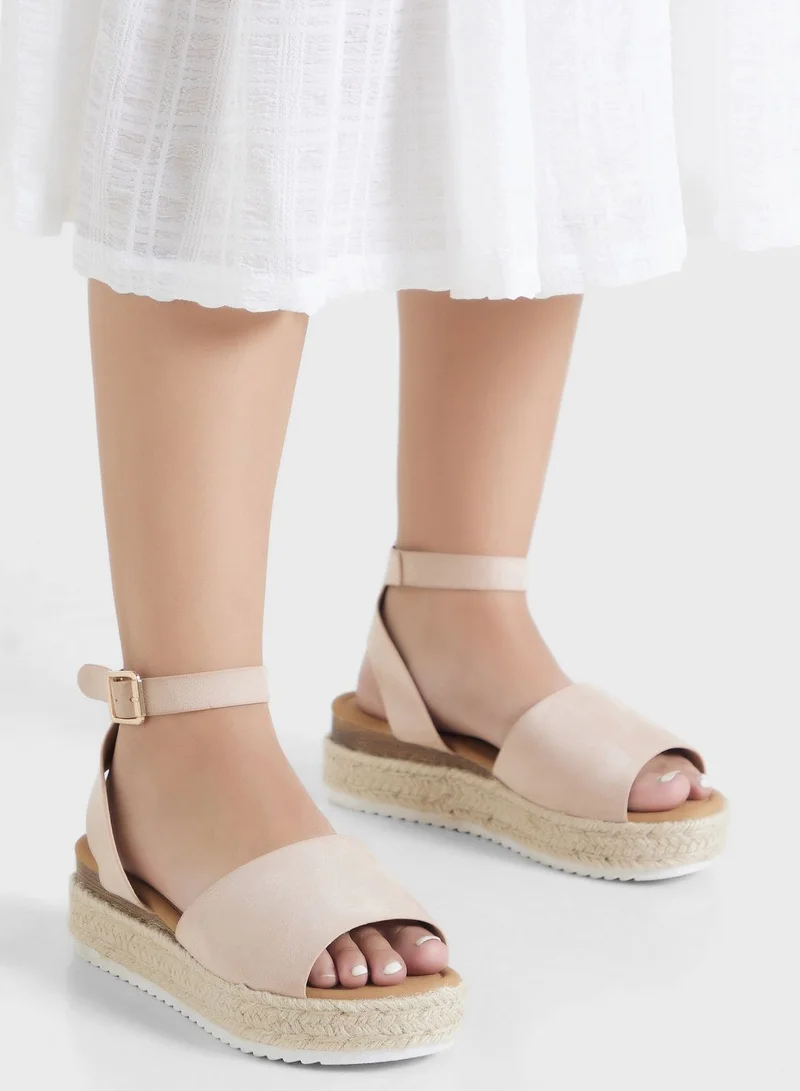 Truffle Flatform Espadrille Wedge Sandal