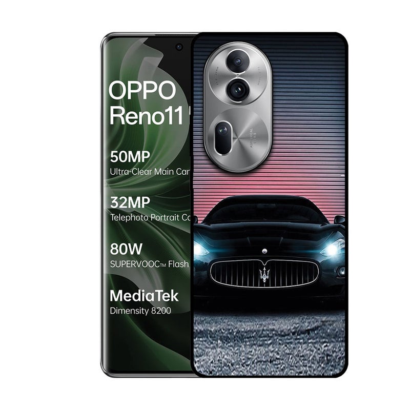 EYE CATCH Printed Protective Case Cover For Oppo Reno 11 Pro -  Maserati Car - Image 1