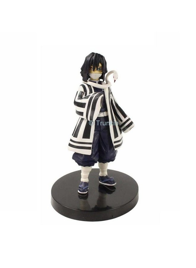 Trunkin - Trunkin Demon Slayer Obanai Iguro Action Figure The Serpent Hashira Figurine Standie Collectible Figure Manga Weeb - Image 1