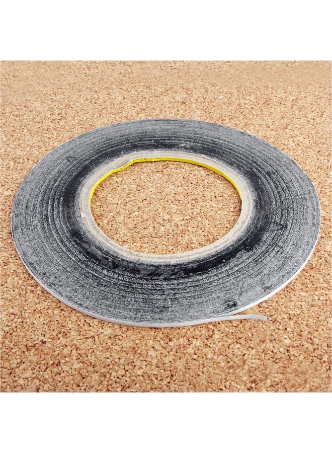 erorex 2mm Double Sided Adhesive Sticker Tape for iPhone / Samsung / HTC Mobile Phone Touch Panel Repair, Length: 50m(Black) - Image 2