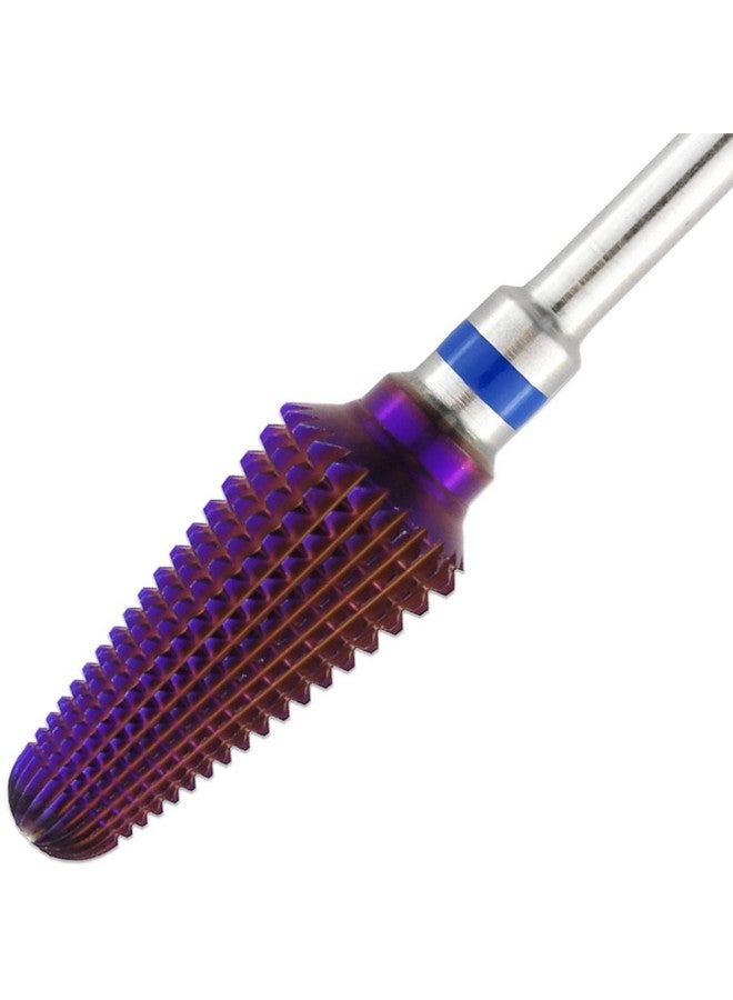 Pana Usa 332” Purple Tornado Nail Carbide Drill Bit Fast Remove For Acrylic Or Hard Gels Remover Professional Manicure Pedicure Rotary Tool Extra Coarse - Image 1